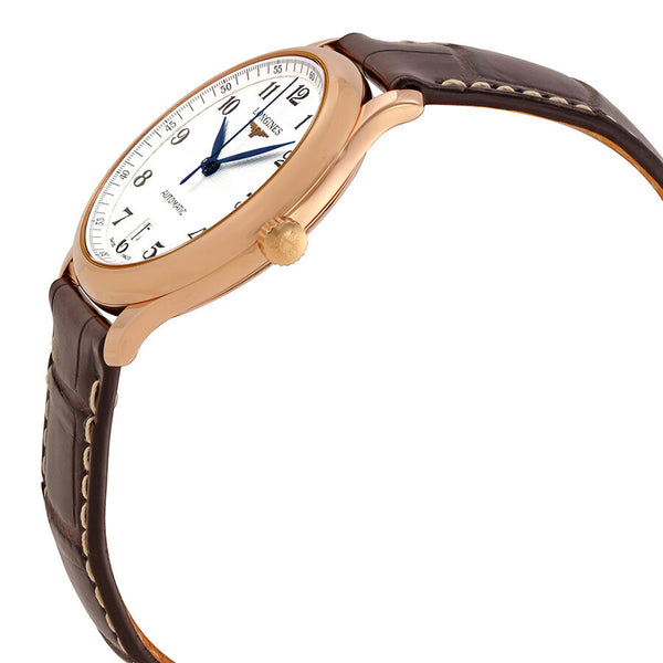 Longines Master Silver Dial Men's 18K Rose Gold Watch #L2.628.8.78.5 - Watches of America #2