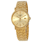 Longines Presence Automatic Gold Dial Men's Watch #L49212328 - Watches of America