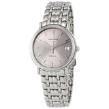 Longines Presence Automatic Silver Dial Ladies Watch #L48214726 - Watches of America