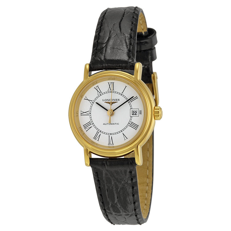 Longines Presence Automatic White Dial Ladies Watch #L4.321.2.11.2 - Watches of America