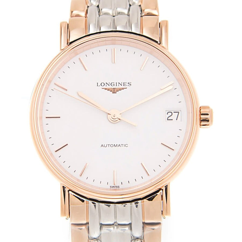 Longines Presence Automatic White Dial Ladies Watch #L4.322.1.12.7 - Watches of America #2