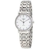 Longines Presence Automatic White Dial Ladies Watch #L43224126 - Watches of America