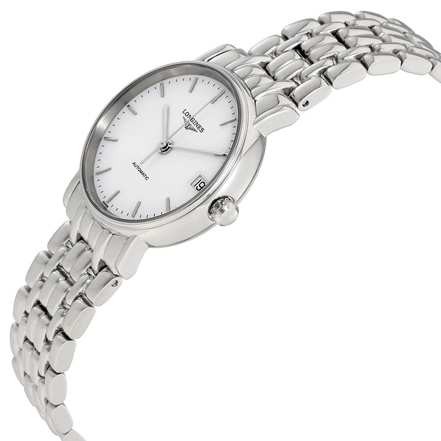 Longines Presence Automatic White Dial Ladies Watch L43224126 Watches of America