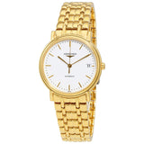 Longines Presence Automatic White Dial Ladies Watch #L48212128 - Watches of America