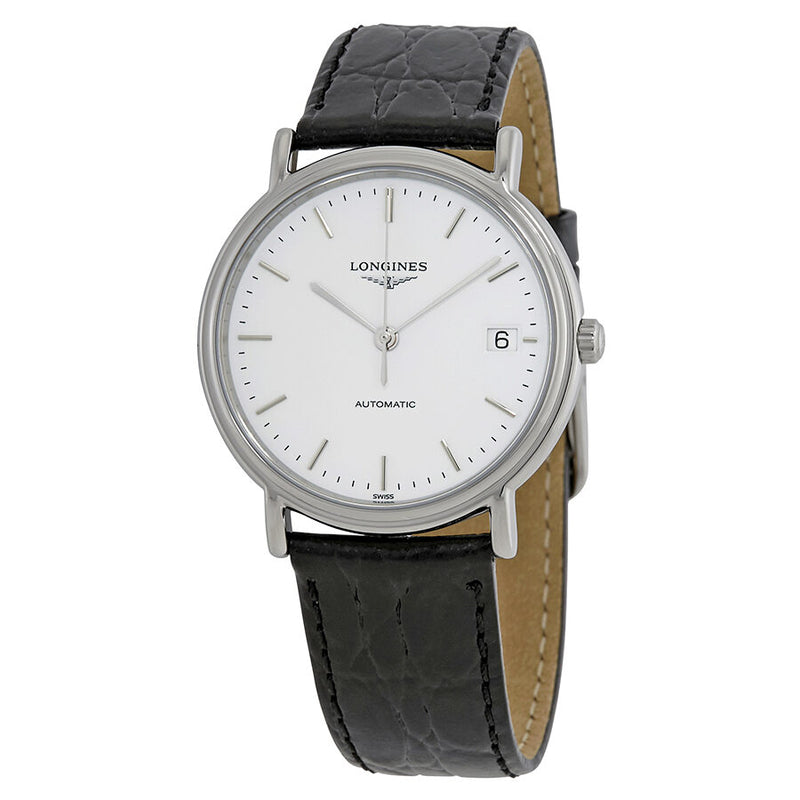 Longines Presence Automatic White Dial Ladies Watch #L4.821.4.12.2 - Watches of America