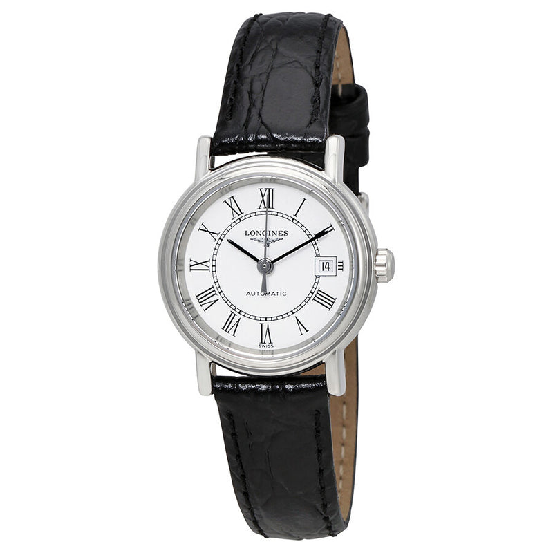 Longines Presence Automatic White Dial Ladies Watch#L43214112 - Watches of America
