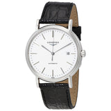 Longines Presence Automatic White Dial Men's Watch #L49214122 - Watches of America