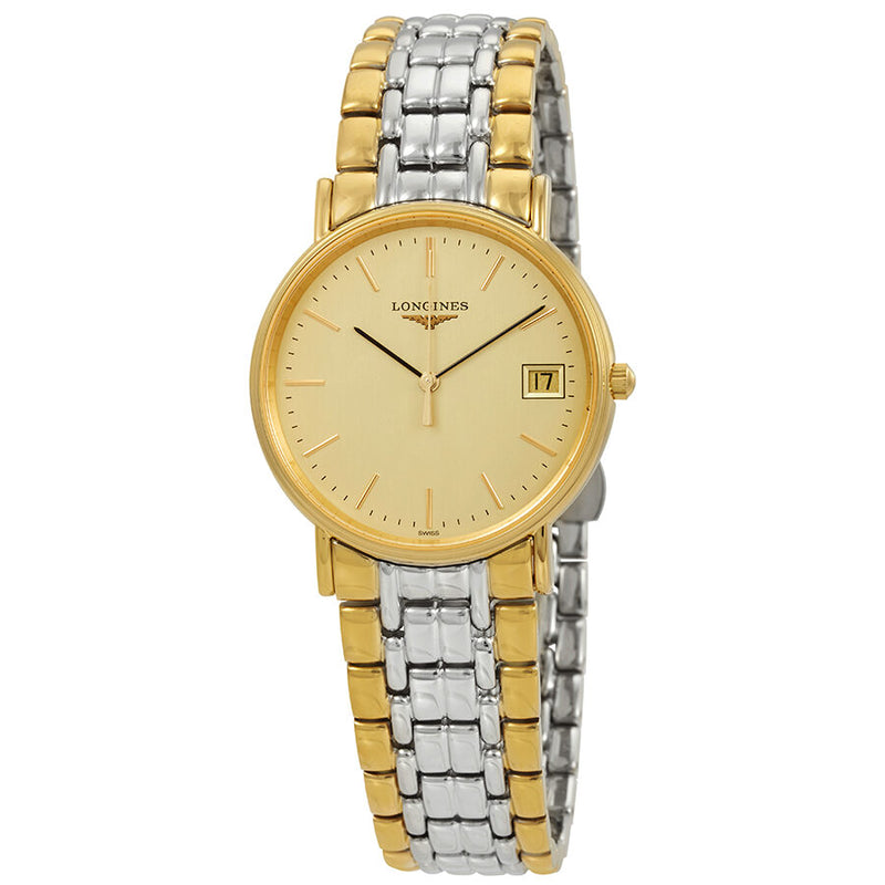 Longines Presence Champagne Dial Ladies Watch #L4.819.2.32.7 - Watches of America