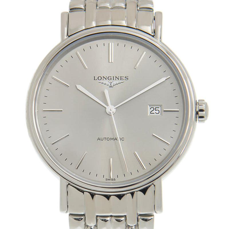 Longines PRESENCE Grey Dial Unisex Watch #L49224726 - Watches of America
