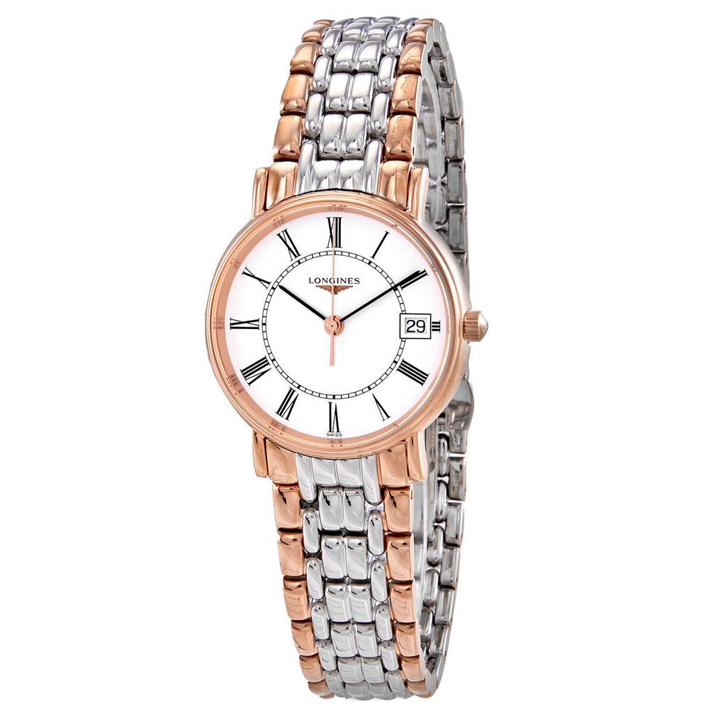 Longines Presence Quartz Matt White Dial Ladies Watch L4.320.1