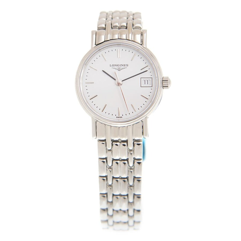 Longines Presence Quartz White Dial Watch #L43194126 - Watches of America #3