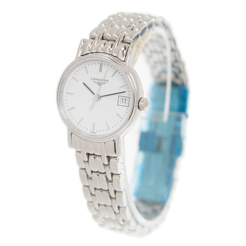 Longines Presence Quartz White Dial Watch #L43194126 - Watches of America #4