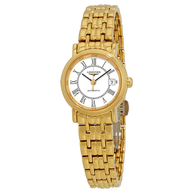 Longines Presence Automatic White Dial Ladies Watch #L43212118 - Watches of America