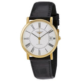 Longines Presence 18 Carat Yellow Gold Automatic Mid-size Watch #L47786110 - Watches of America