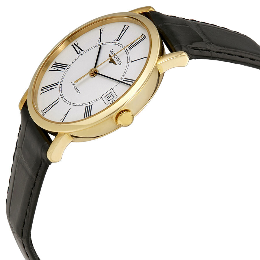 Longines Presence Reloj autom tico mediano de oro amarillo de 18