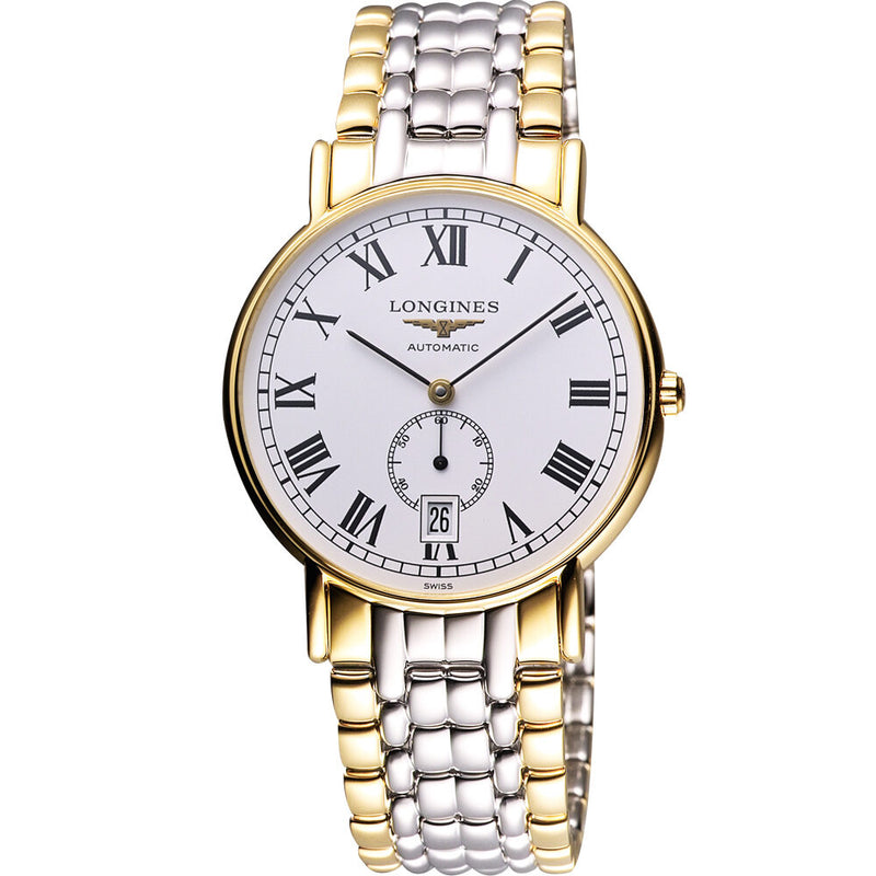 Longines Presence White Dial Automatic Men's Watch #L48052117 - Watches of America