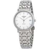 Longines Presence Automatic White Dial Ladies Watch #L4.821.4.12.6 - Watches of America