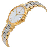 Longines Presence White Dial Ladies Two Tone Watch #L4.821.2.18.7 - Watches of America #2