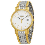 Longines Presence White Dial Stainless Steel Bracelet Men's Watch #L4.790.2.12.7 - Watches of America