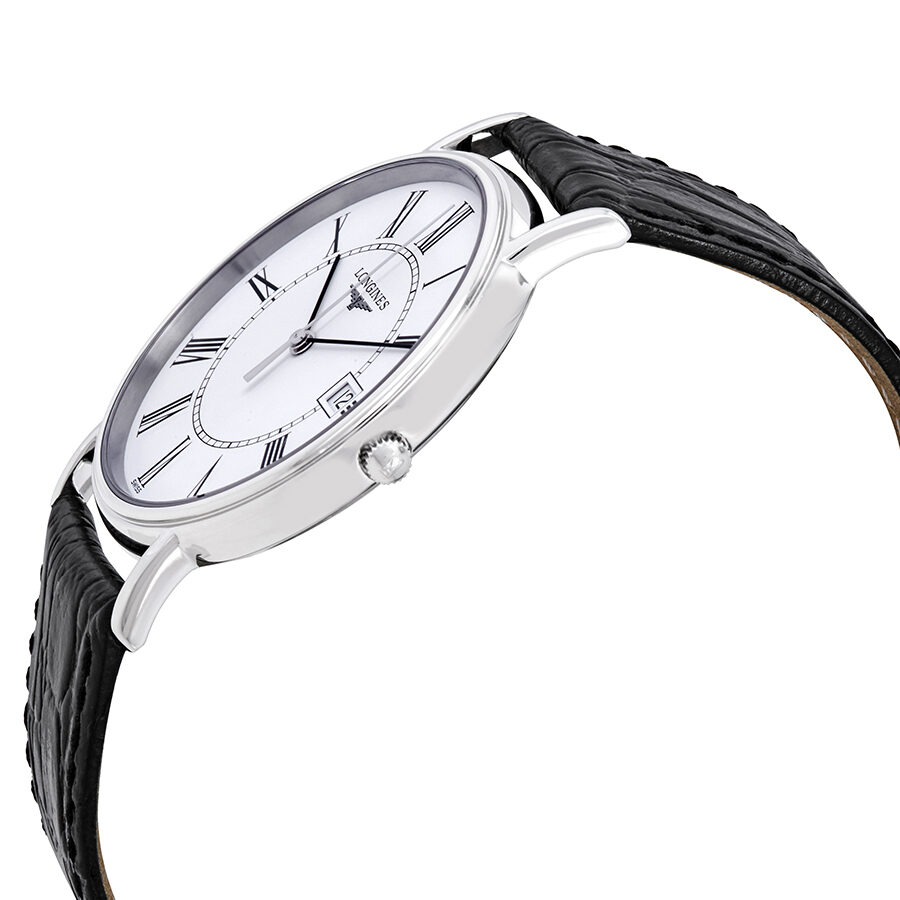 Longines Presence White Matte Dial Men s Watch L4.790.4.11.2