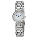 Longines Primaluna Mother of Pearl Dial Stainless Steel Diamond Ladies Watch #L8.109.0.87.6 - Watches of America