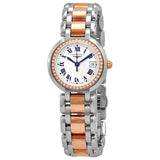 Longines PrimaLuna Quartz Diamond Champagne Dial Ladies Watch #L8.110.5.79.6 - Watches of America