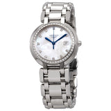 Longines Primaluna Quartz White Dial Ladies Watch #L8.110.4.16.6 - Watches of America
