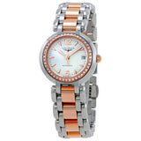 Longines PrimaLuna White Dial Automatic Ladies Watch L81115196#L8.111.5.19.6 - Watches of America
