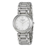 Longines Primaluna White Dial Stainless Steel Ladies Watch #L81144166 - Watches of America