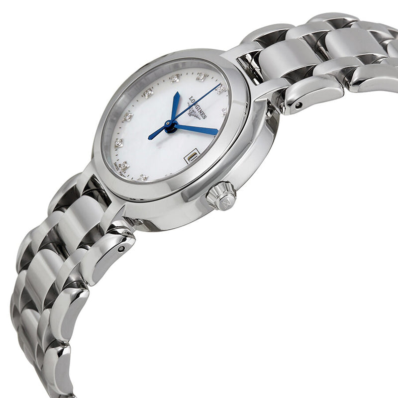 Longines PrimaLuna Diamond White Mother of Pearl Dial Ladies Watch #L8.110.4.87.6 - Watches of America #2