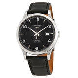Longines Record Automatic Black Dial Men's Watch #L28214562 - Watches of America