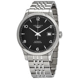 Longines Record Automatic Chronometer Black Dial Men's Watch #L2.820.4.56.6 - Watches of America