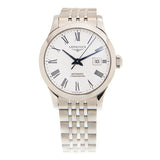 Longines Record Automatic White Dial Unisex Watch #L2.321.4.11.6 - Watches of America #3