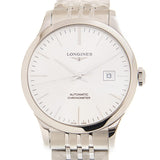 Longines Record Automatic White Dial Unisex Watch #L2.821.4.72.6 - Watches of America