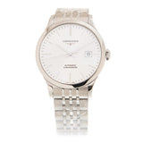 Longines Record Automatic White Dial Unisex Watch #L2.821.4.72.6 - Watches of America #3