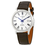 Longines Record Automatic White Dial Men's Watch L28204112#L2.820.4.11.2 - Watches of America