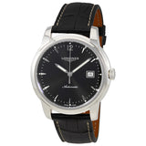 Longines Saint-Imer Black Dial Automatic Men's Leather Watch #L2.766.4.52.3 - Watches of America