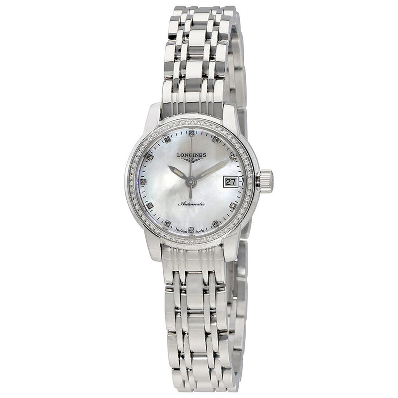 Longines Saint-Imier Automatic Mother of Pearl Dial Ladies Watch L22630876#L2.263.0.87.6 - Watches of America