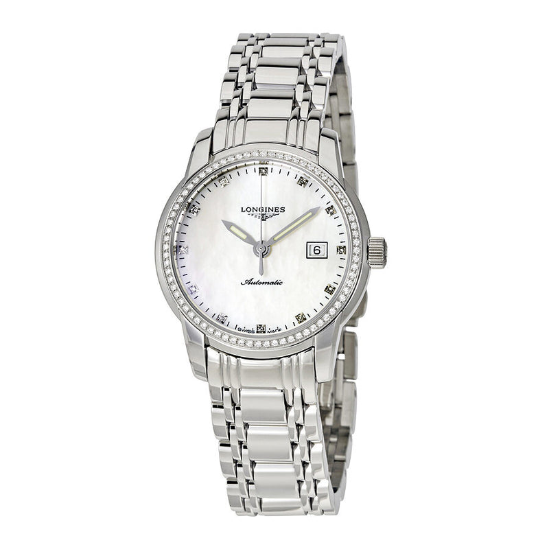 Longines Saint Imier Automatic Mother of Pearl Dial Ladies Watch L25630876#L2.563.0.87.6 - Watches of America