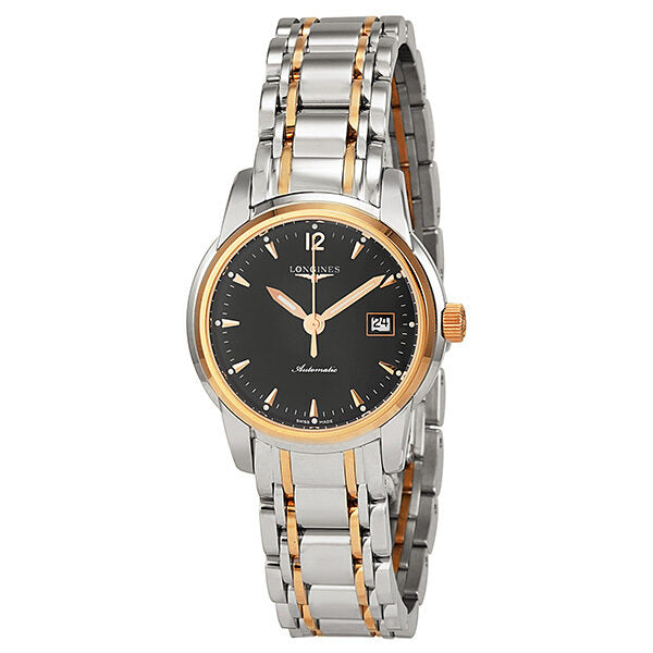 Longines Saint Imier Black Dial Two-tone Ladies Watch #L2.563.5.52.7 - Watches of America