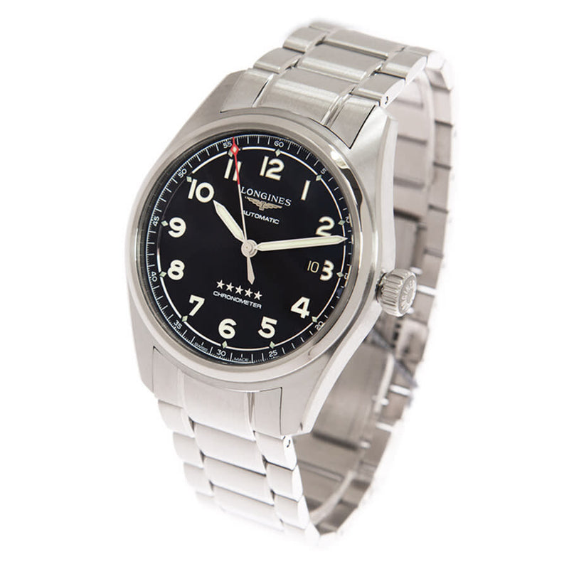 Longines Spirit Automatic Chronometer Black Dial Men's Watch #L3.811.4.53.6 - Watches of America #4