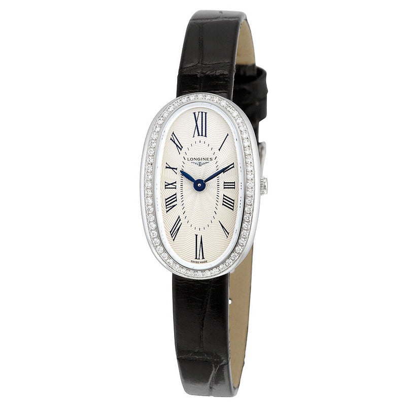 Longines Symphonette Quartz Diamond Silver Dial Ladies Watch #L2.305.0.71.0 - Watches of America