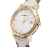 Burberry Women's Large Check Leather Strip On Fabric  Women's Watch BU9110 - Watches of America #2