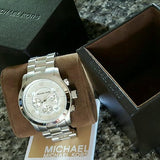 Michael Kors Runway Chronograph Silver Men's Watch MK8086 - Watches of America #5