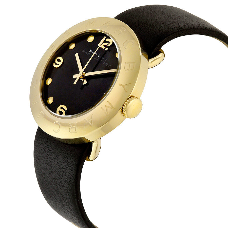 Marc By Marc Jacobs Amy Black Dial Ladies Watch MBM1154