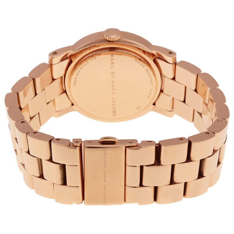 Marc by Marc Jacobs Amy Texter Rose Dial Rose Gold-tone Ladies Watch #MBM3216 - Watches of America #3