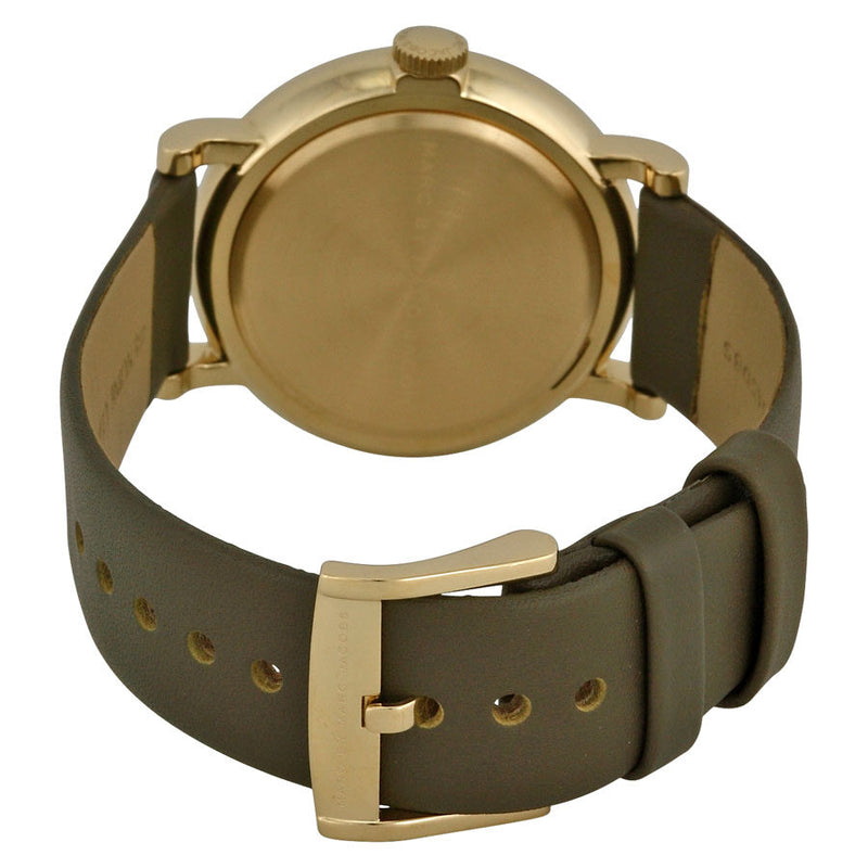 Marc by Marc Jacobs Baker Olive Dial Olive Leather Ladies Watch MBM1328 - Watches of America #3