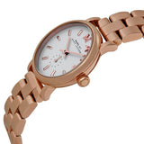 Marc by Marc Jacobs Baker White Dial Rose Gold-plated Ladies Watch MBM3248 - Watches of America #2