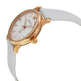 Marc by Marc Jacobs Baker White Dial White Leather Band Ladies Watch MBM1284 - Watches of America #2