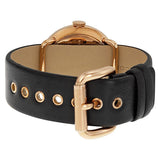 Marc by Marc Jacobs Black Dial Black Leather Ladies Watch MBM1225 - Watches of America #3